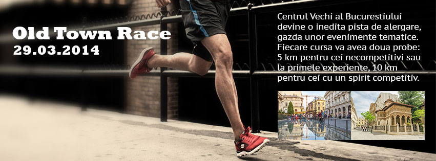 Si alergatorii merg in Centrul Vechi … OLD TOWN RACE – 29 Martie 2014
